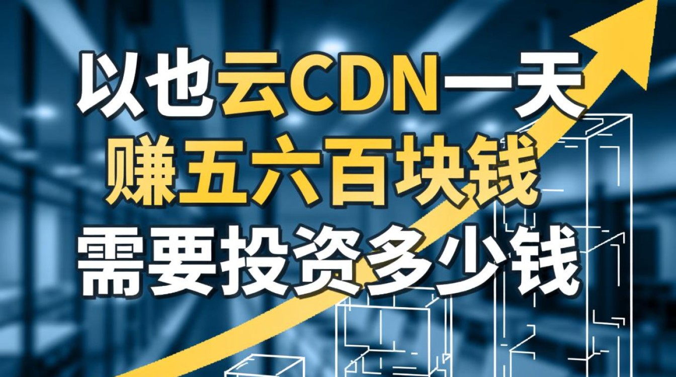 日赚五六百的以太云CDN，到底需要投资多少钱？
