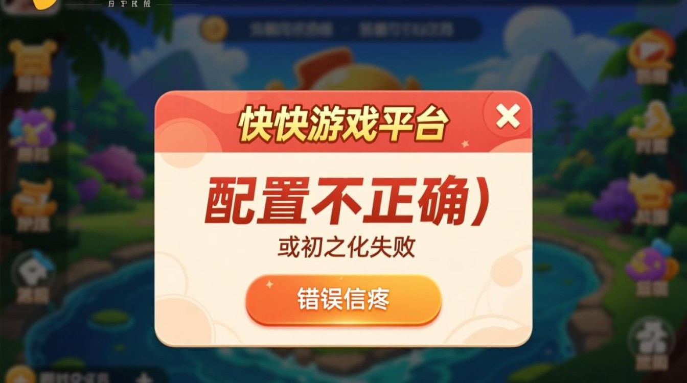 快快游戏配置不正确到底是什么原因，该如何解决？