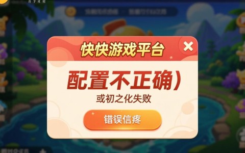 快快游戏配置不正确到底是什么原因，该如何解决？