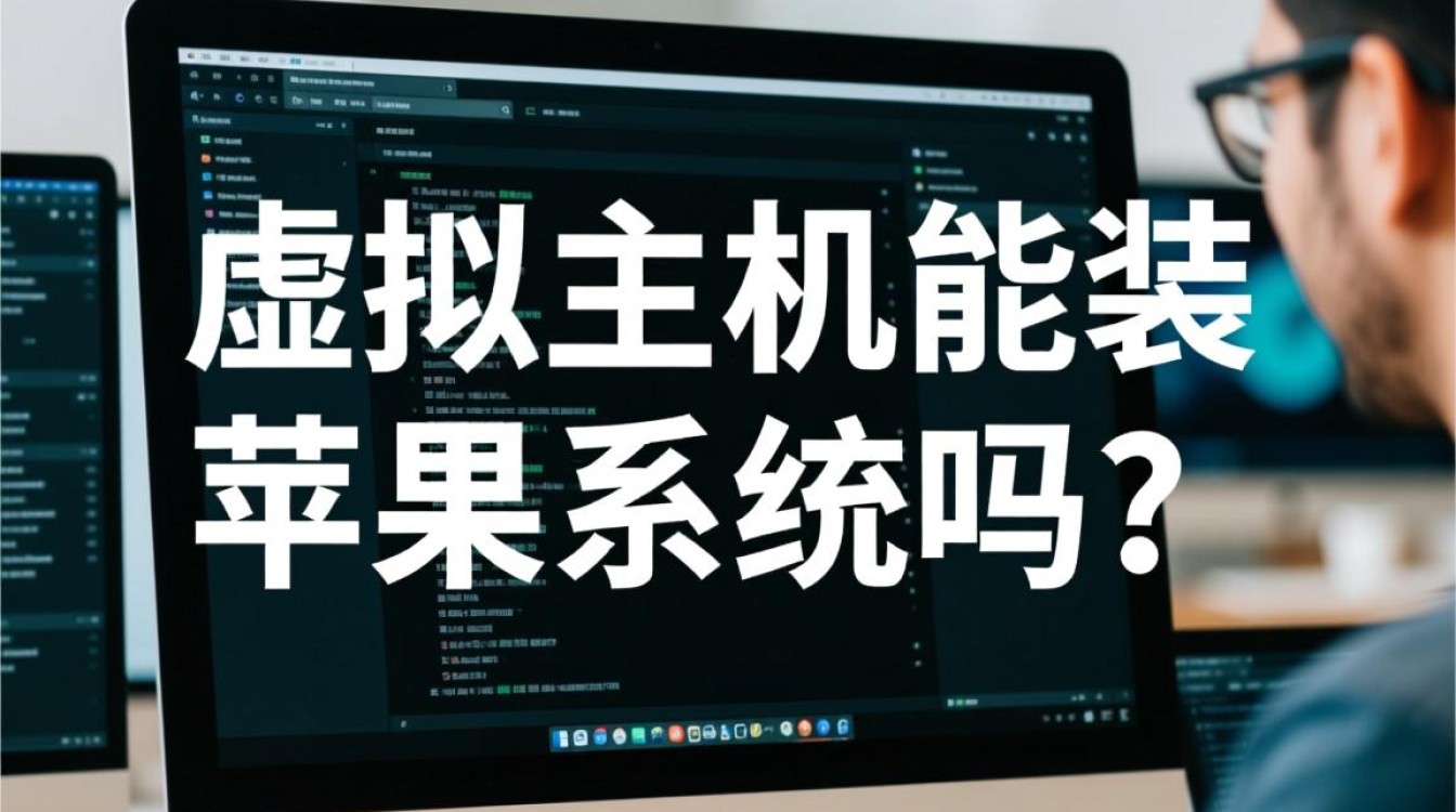虚拟主机不能装苹果系统，那用什么服务器才可以？
