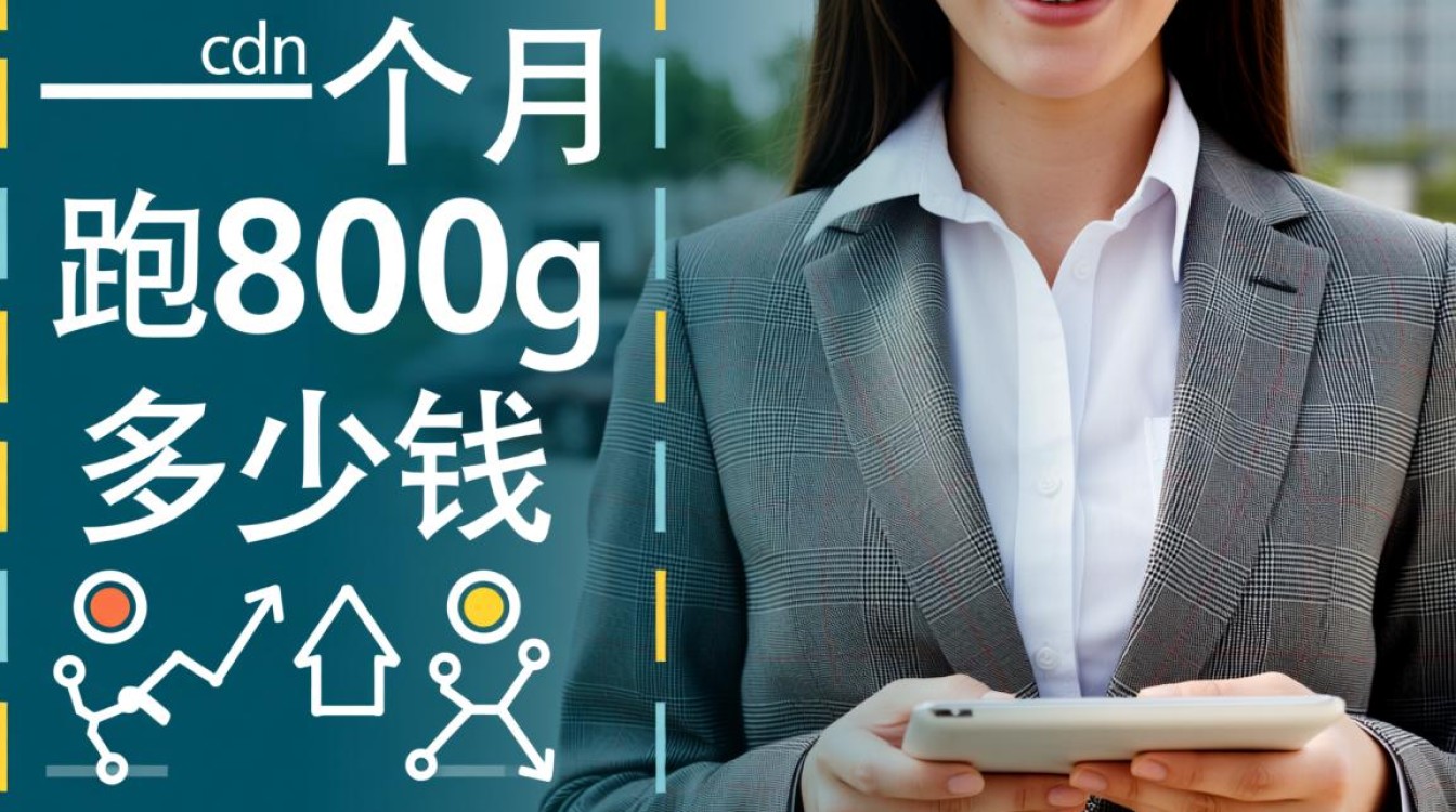 CDN一个月跑800G流量，具体费用大概要多少钱？