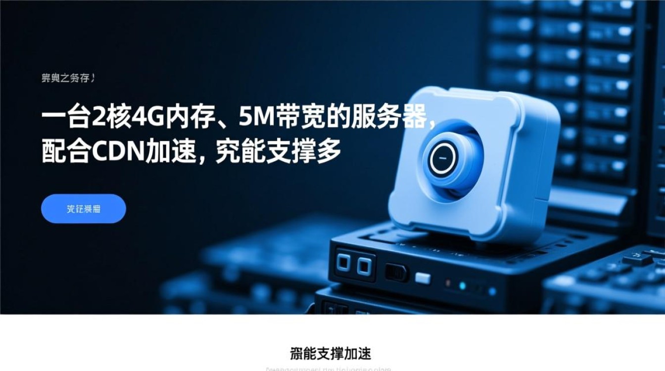 2核4G5M服务器，加了CDN后到底能扛住多少人同时访问？