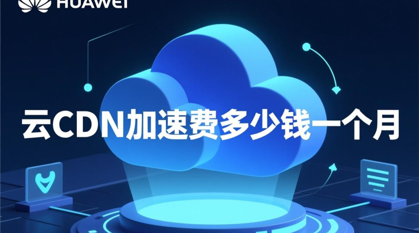 华为云CDN加速费是按流量还是带宽计费，一个月大概要多少钱？