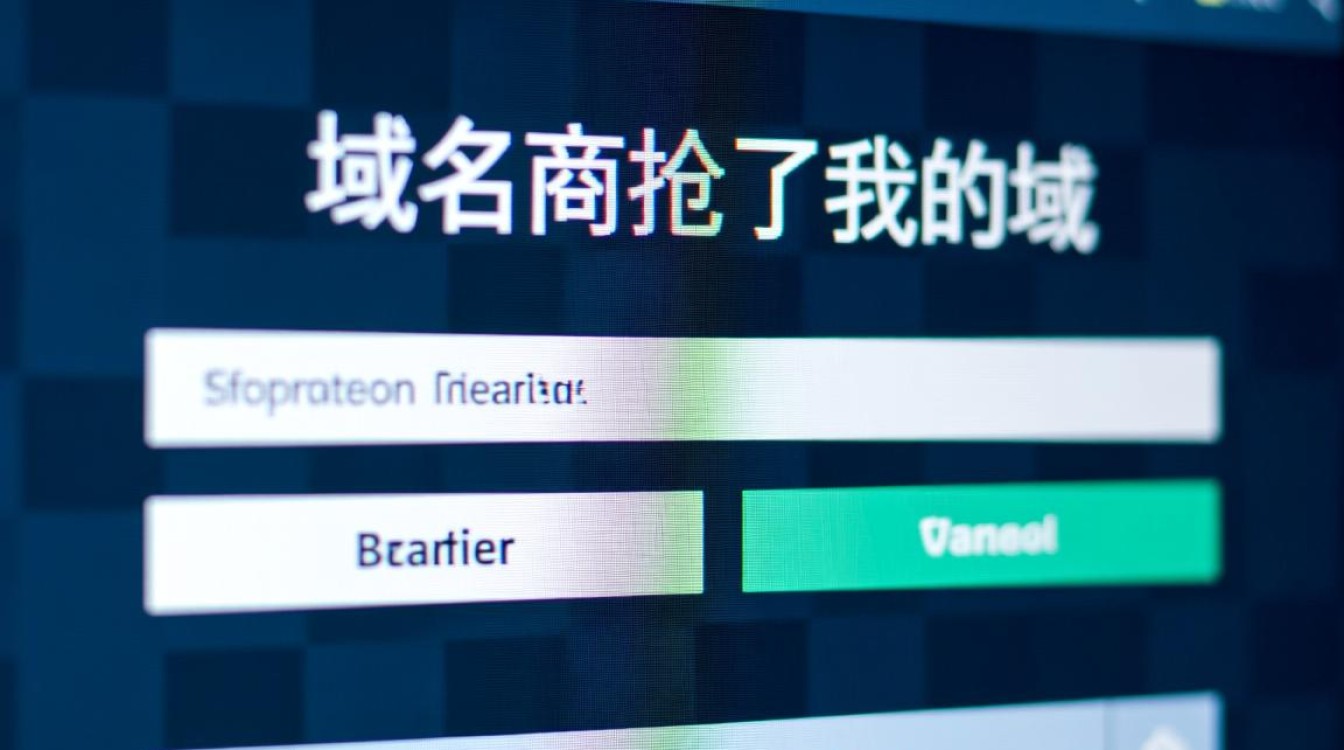 域名被域名商抢注了，我该怎么办才能拿回自己的心血？