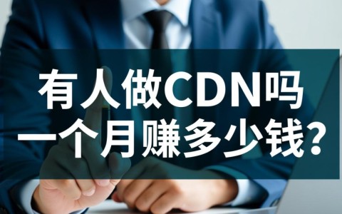 个人做CDN流量变现，一个月真实收益有多少？