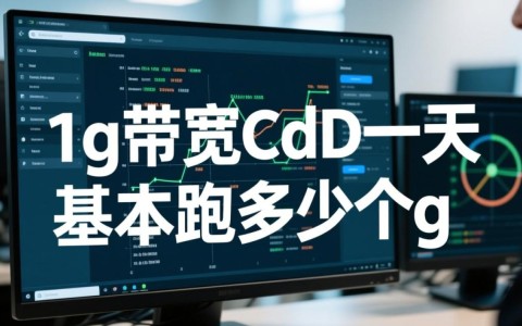 1G带宽CDN跑满一天，理论流量上限能达到多少TB？