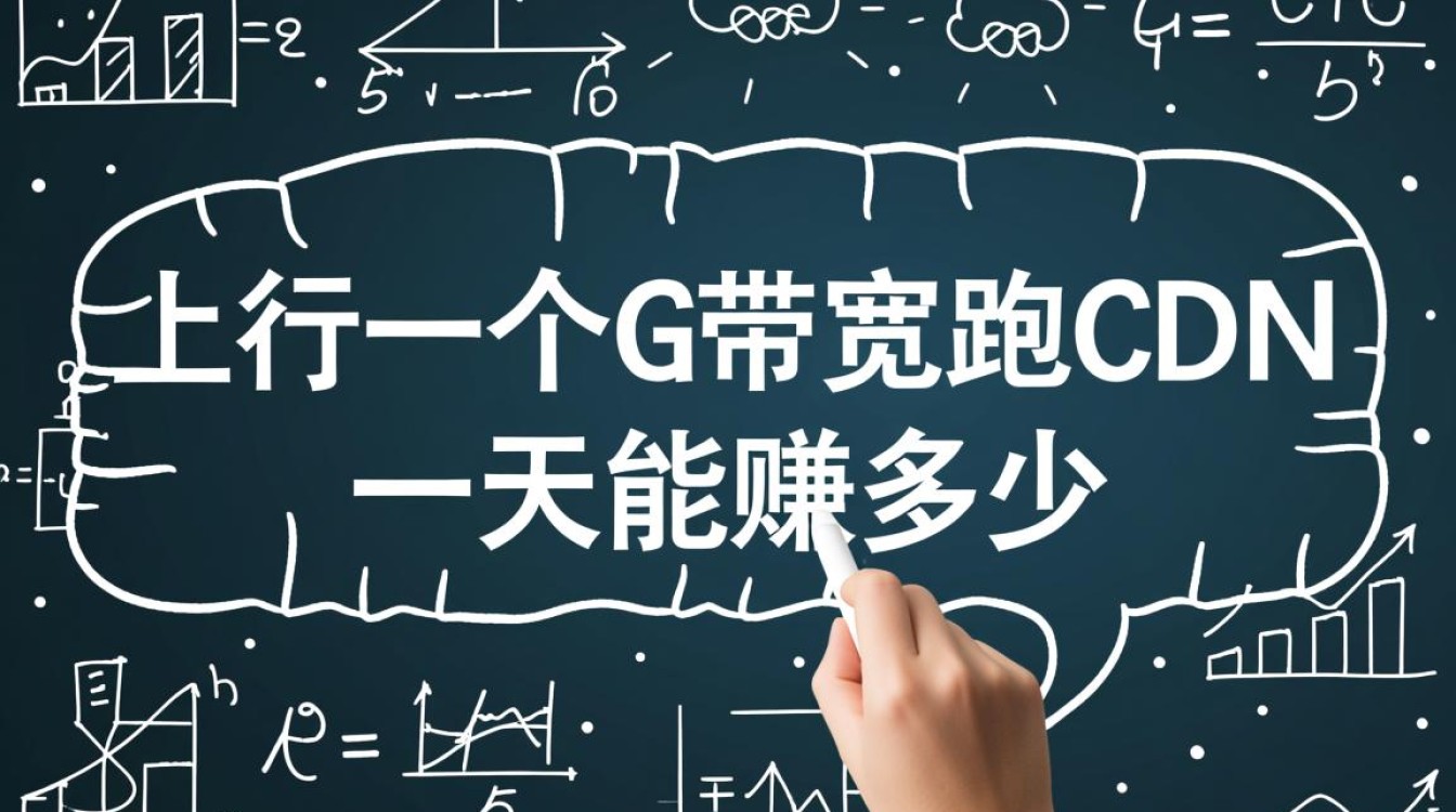 闲置1G上行带宽跑CDN，一天真的能赚几百块吗？