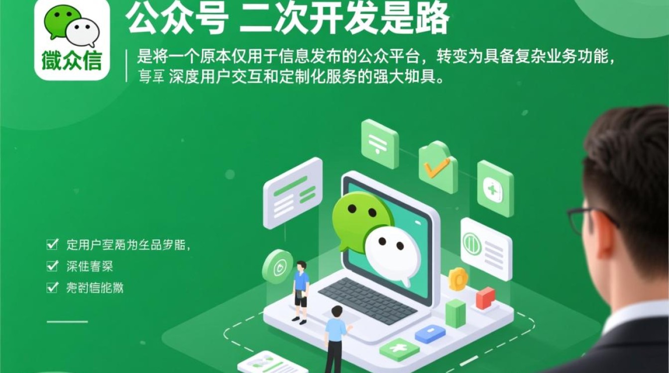 微信公众号进行二次开发前，需要准备好哪些认证和服务器条件？