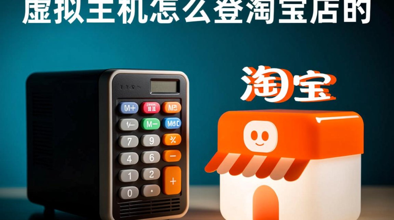 虚拟主机真的能登录淘宝店铺后台吗？求正确方法。