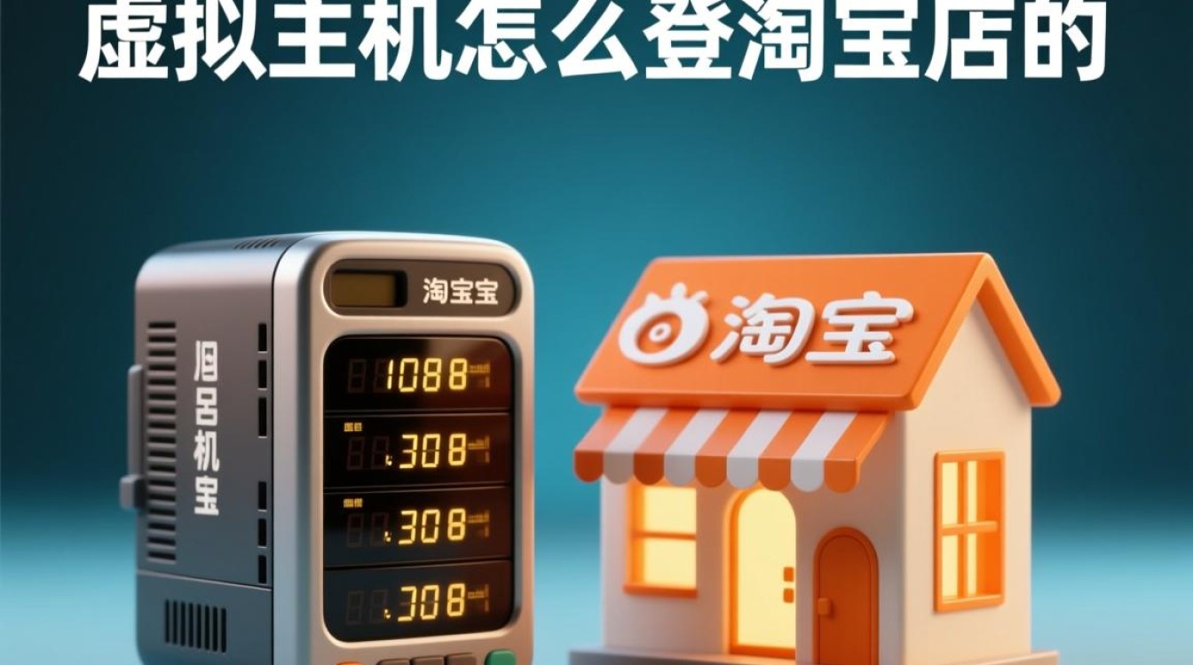 虚拟主机真的能登录淘宝店铺后台吗？求正确方法。