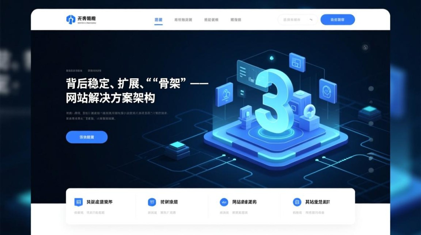 网站解决方案架构图究竟该如何设计，包含哪些核心要素？