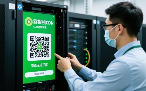 猕猴桃CDN部署在虚拟机上之后，二维码无法显示是什么原因？