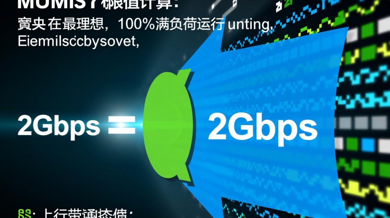 CDN上行带宽2G一个月能跑多少流量？如何计算？