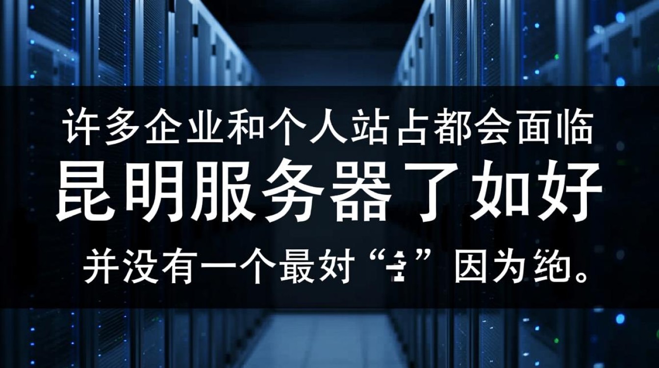 昆明服务器哪家好？2025年企业建站该怎么选稳定高防的？