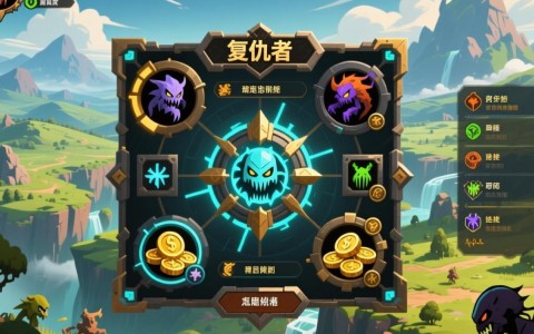 复仇者如何搭配技能和装备，才能实现高效一键刷怪？