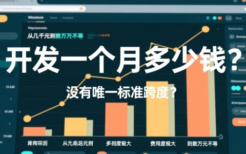 想找专业团队外包网页开发一个月，具体费用包含哪些服务项目呢？