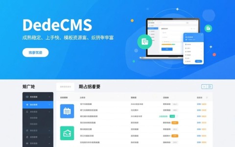 用织梦CMS二次开发新网站的具体流程是什么？