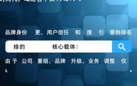 网站改版后，老域名如何设置301跳转新域名才不丢权重？