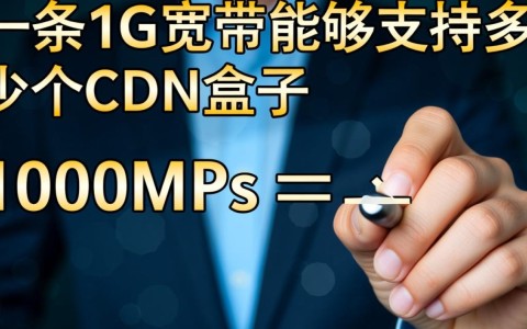 1条1G宽带究竟能带多少个CDN盒子稳定运行？