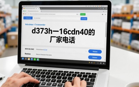 谁知道d373h-16cdn40这个型号的厂家联系电话？