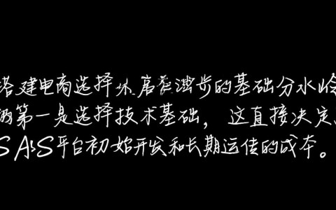 开发一个功能完善的电商平台到底需要多少钱？