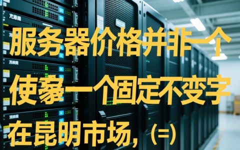 昆明服务器租用价格贵不贵？2025年最新收费标准是怎样的呢？