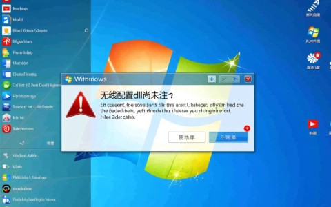 无法连接WiFi提示无线配置dll尚未注册如何解决？
