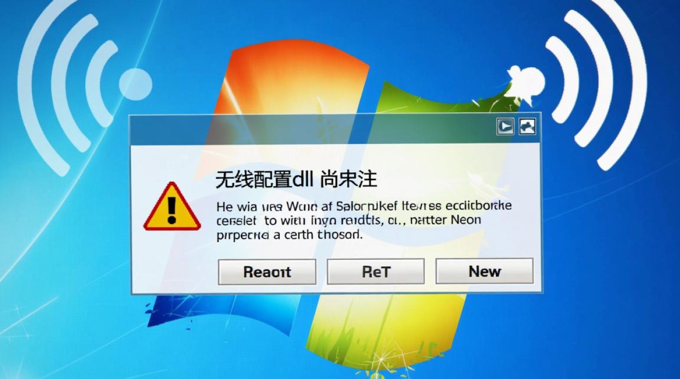 无法连接WiFi提示无线配置dll尚未注册如何解决？