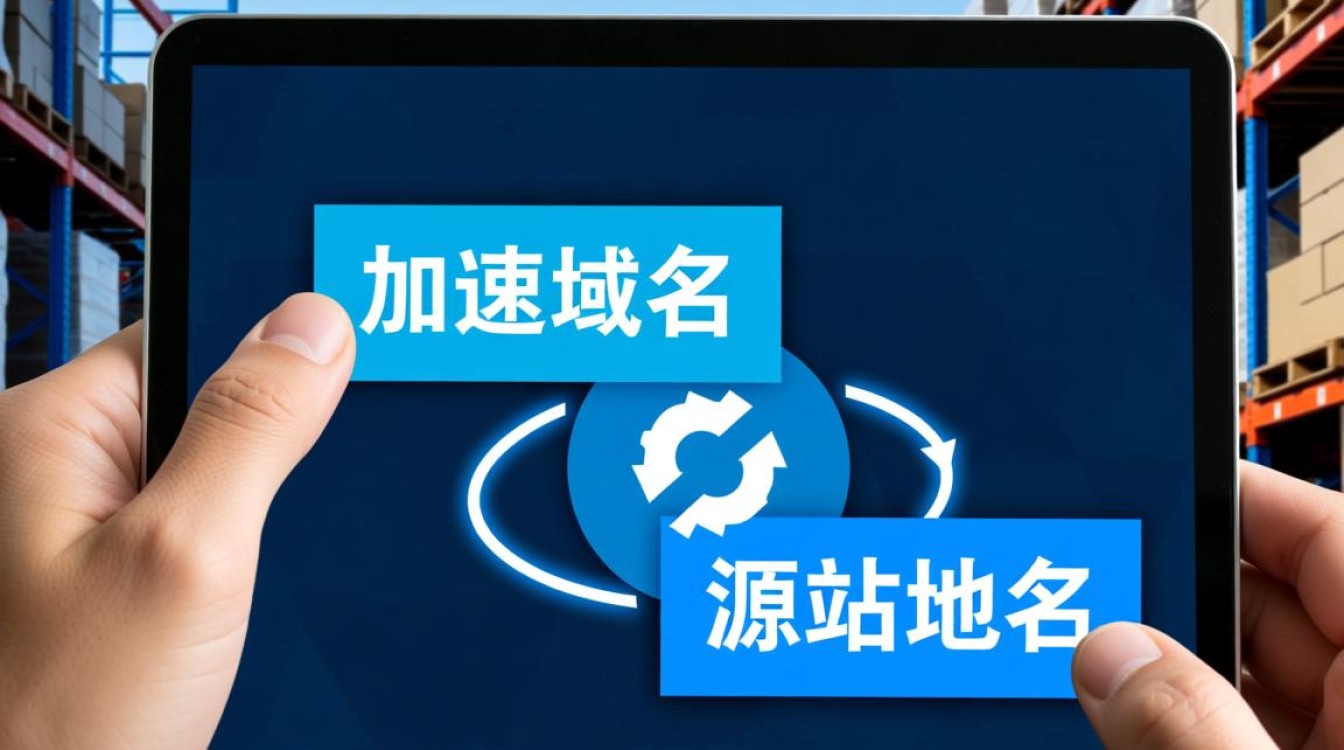 加速域名与源站域名有何区别及如何配置？
