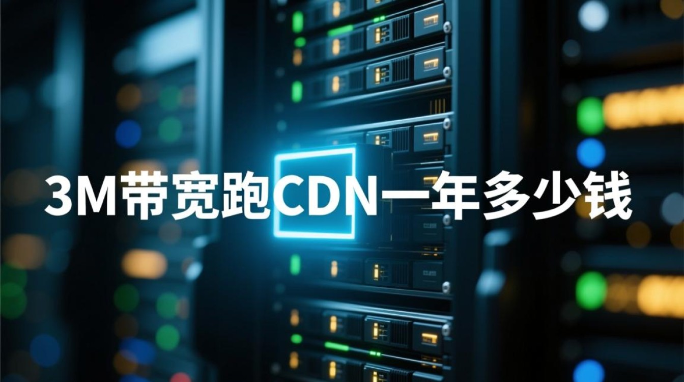 3M带宽的CDN一年费用大概是多少？