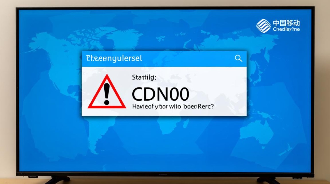 中国移动机顶盒CDN000004报错该如何解决？