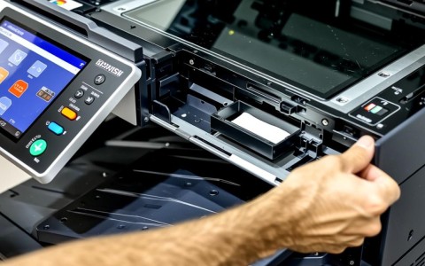 京瓷m5021cdn提示更换废粉仓，具体位置在哪？