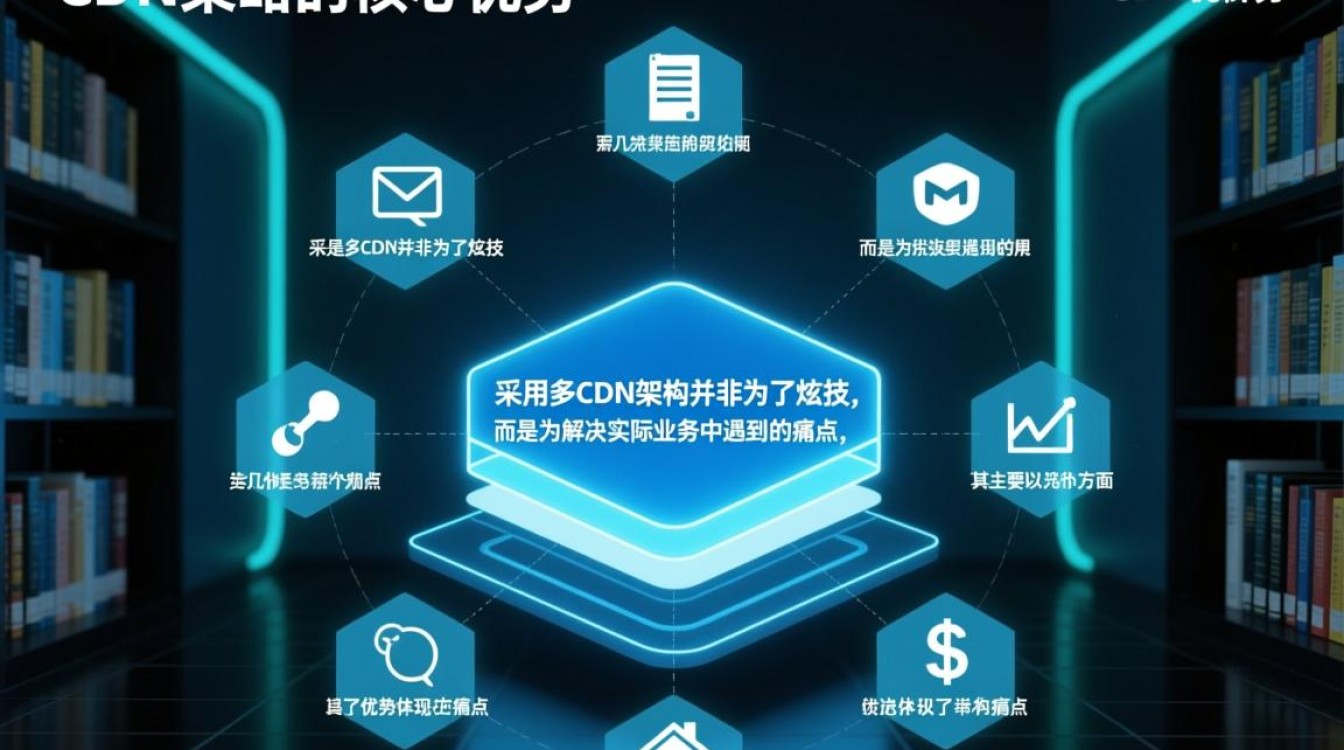 一个服务器挂两个CDN，能实现冗余和加速吗？