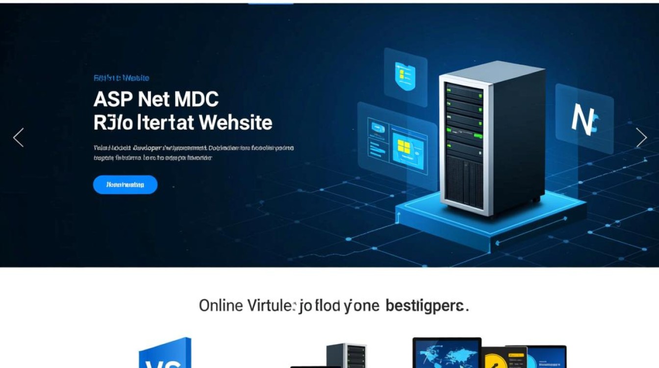 如何将本地开发的ASP.NET MVC网站部署到虚拟主机上？