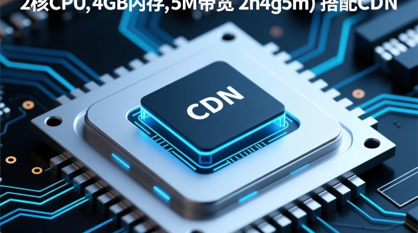 2核4G5M服务器加CDN能抗住多少并发用户同时在线访问？