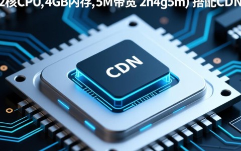 2核4G5M服务器加CDN能抗住多少并发用户同时在线访问？