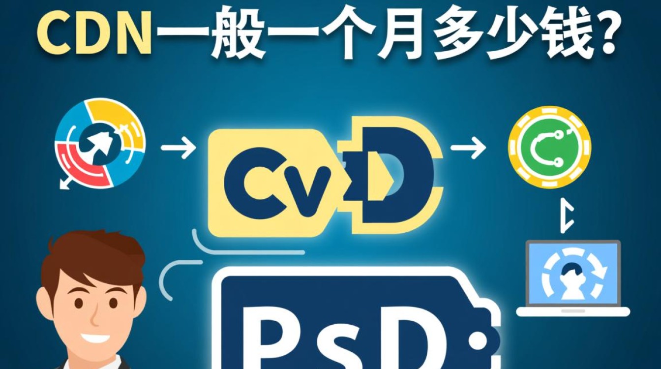 CDN加速服务一般一个月费用是多少？