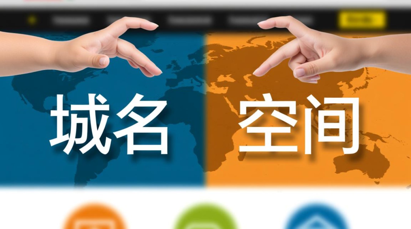 域名和空间域名到底有什么区别？