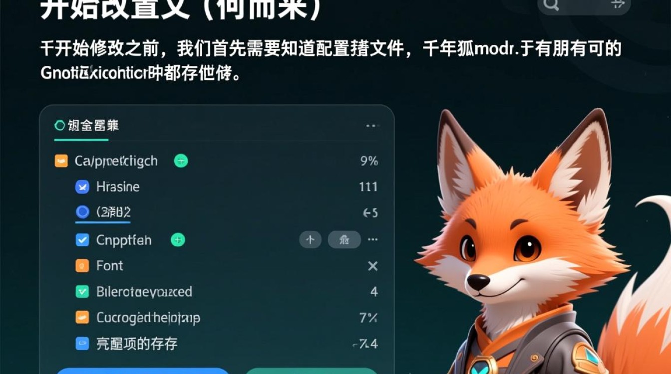 千年狐mod怎么配置才能获得最强属性？