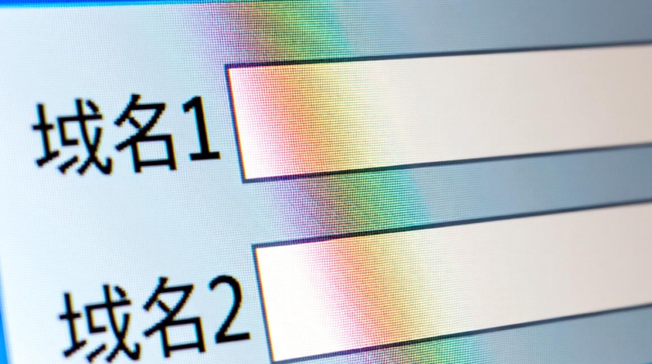 网站设置时，域名1和域名2分别是什么，具体怎么填？