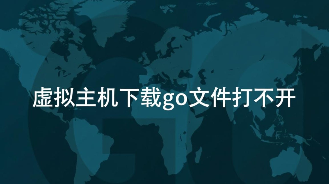 虚拟主机下载go文件打不开，要如何正确打开？