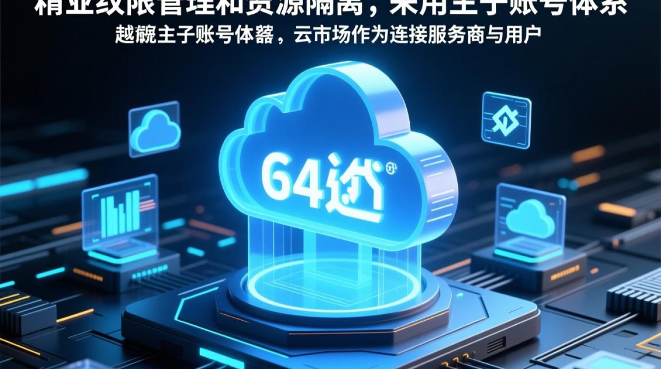 如何完整创建和管理云市场子账号？