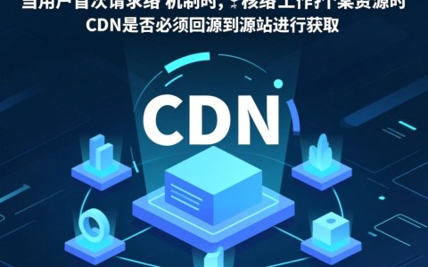 CDN首次访问为什么都必须回源站获取数据？