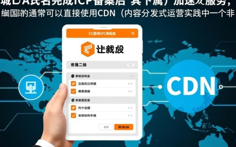 主域名备案后,二级域名使用CDN加速服务需要单独备案吗?