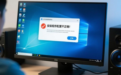 安装程序配置不正确的原因和解决方法是什么？