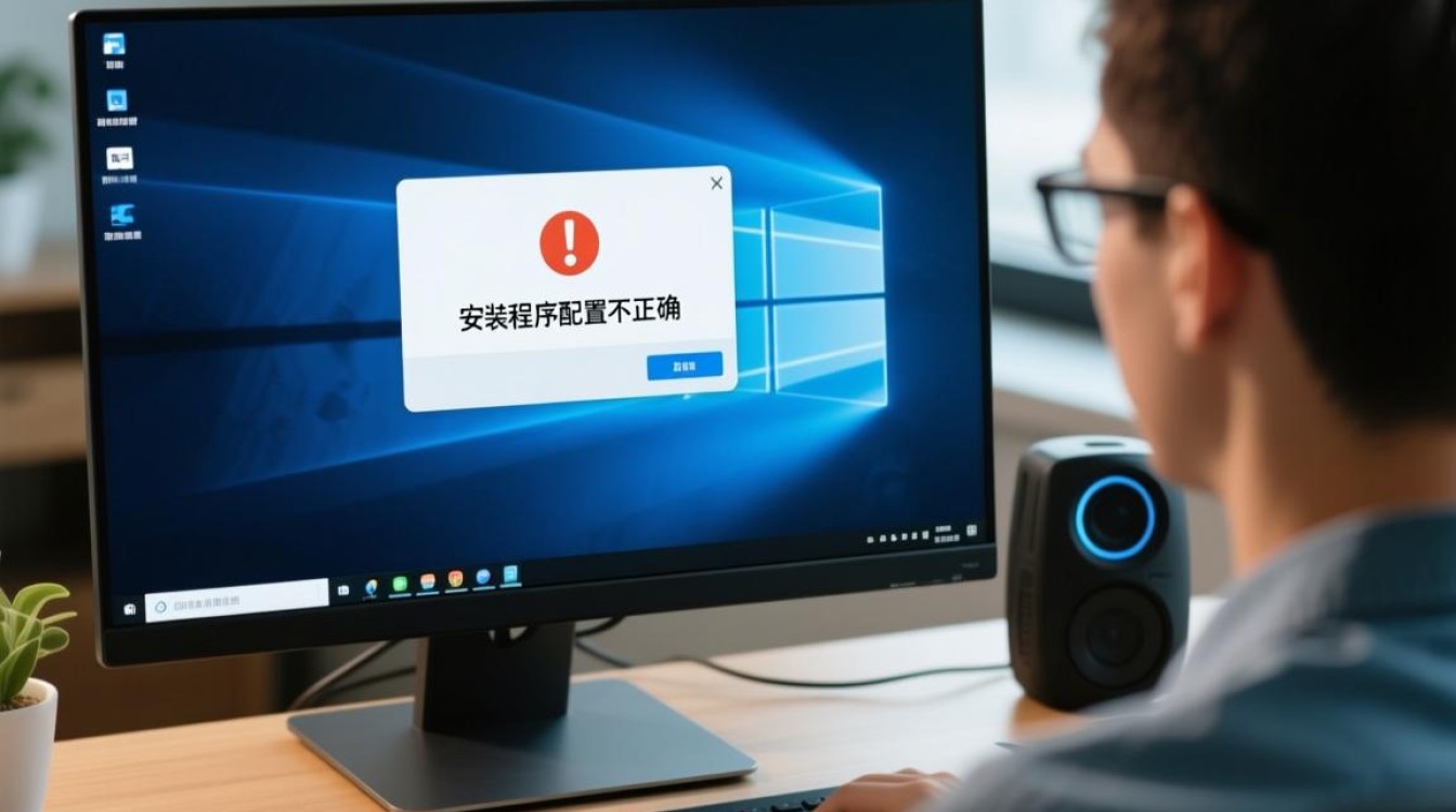 安装程序配置不正确的原因和解决方法是什么？
