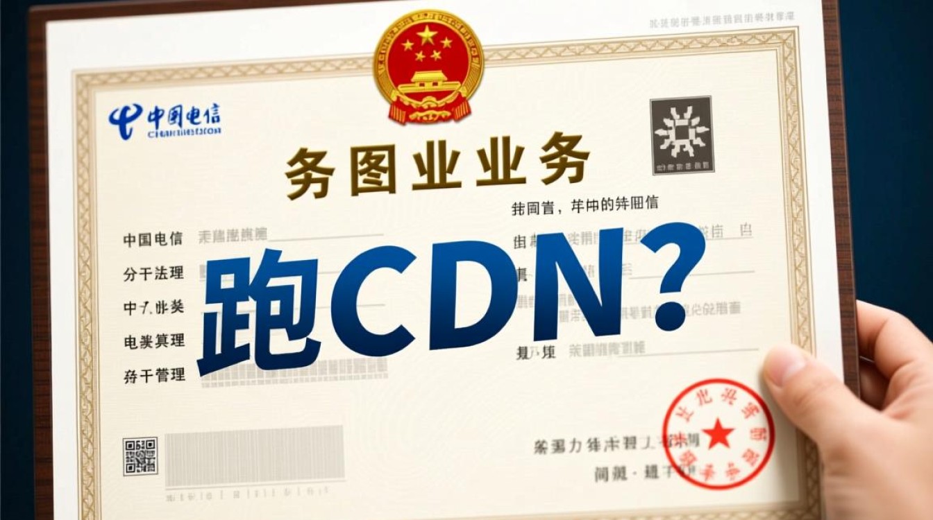 没有CDN许可证，用电信业务经营许可证跑CDN合规吗？