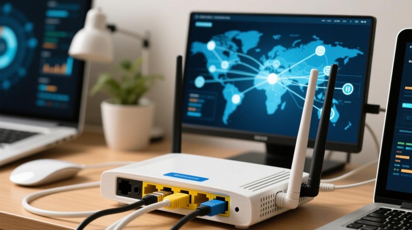 想修改WiFi密码和查看已连设备，该怎么进入路由器配置？