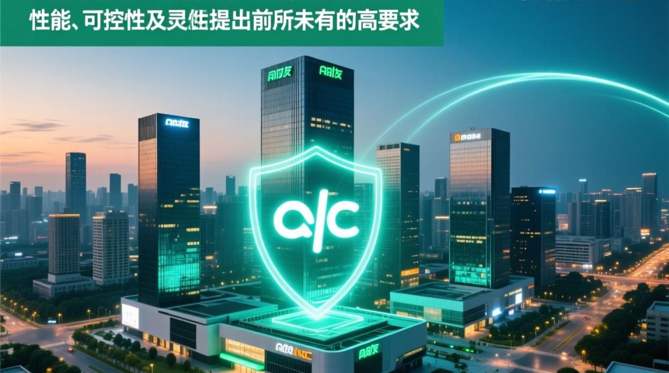 用友NC专属云部署架构图的核心设计思路是什么？