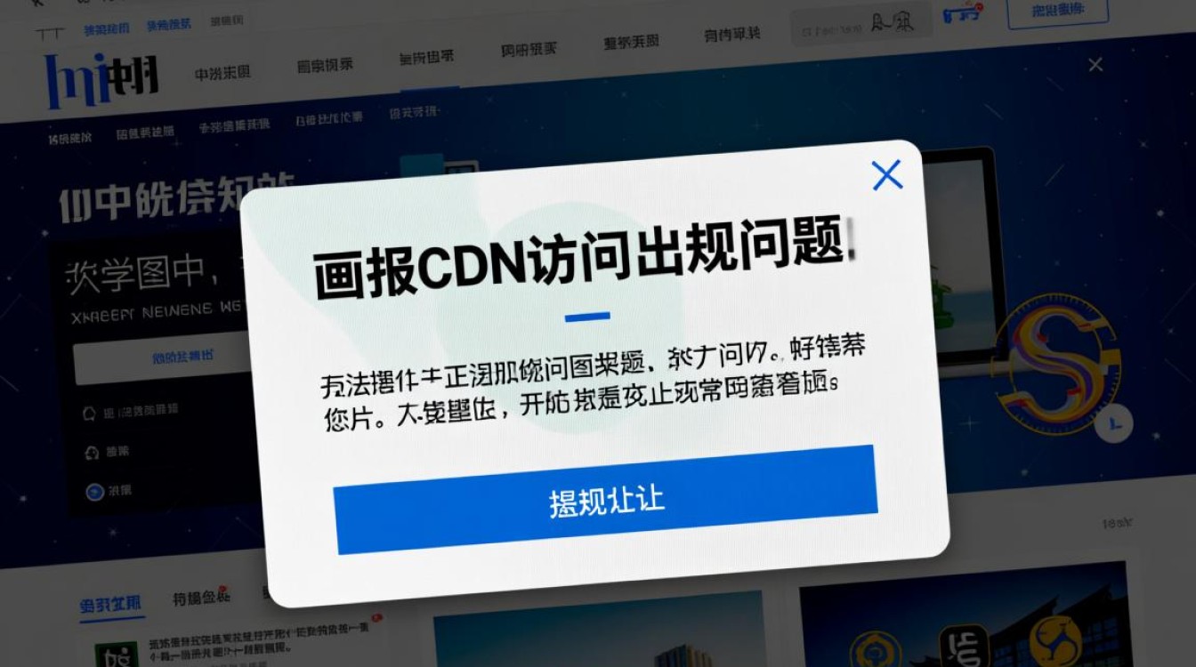 网站画报cdn访问异常，这到底是什么原因造成的？